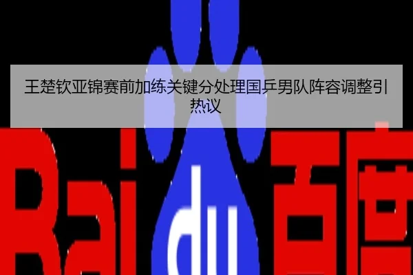 王楚钦亚锦赛前加练关键分处理国乒男队阵容调整引热议